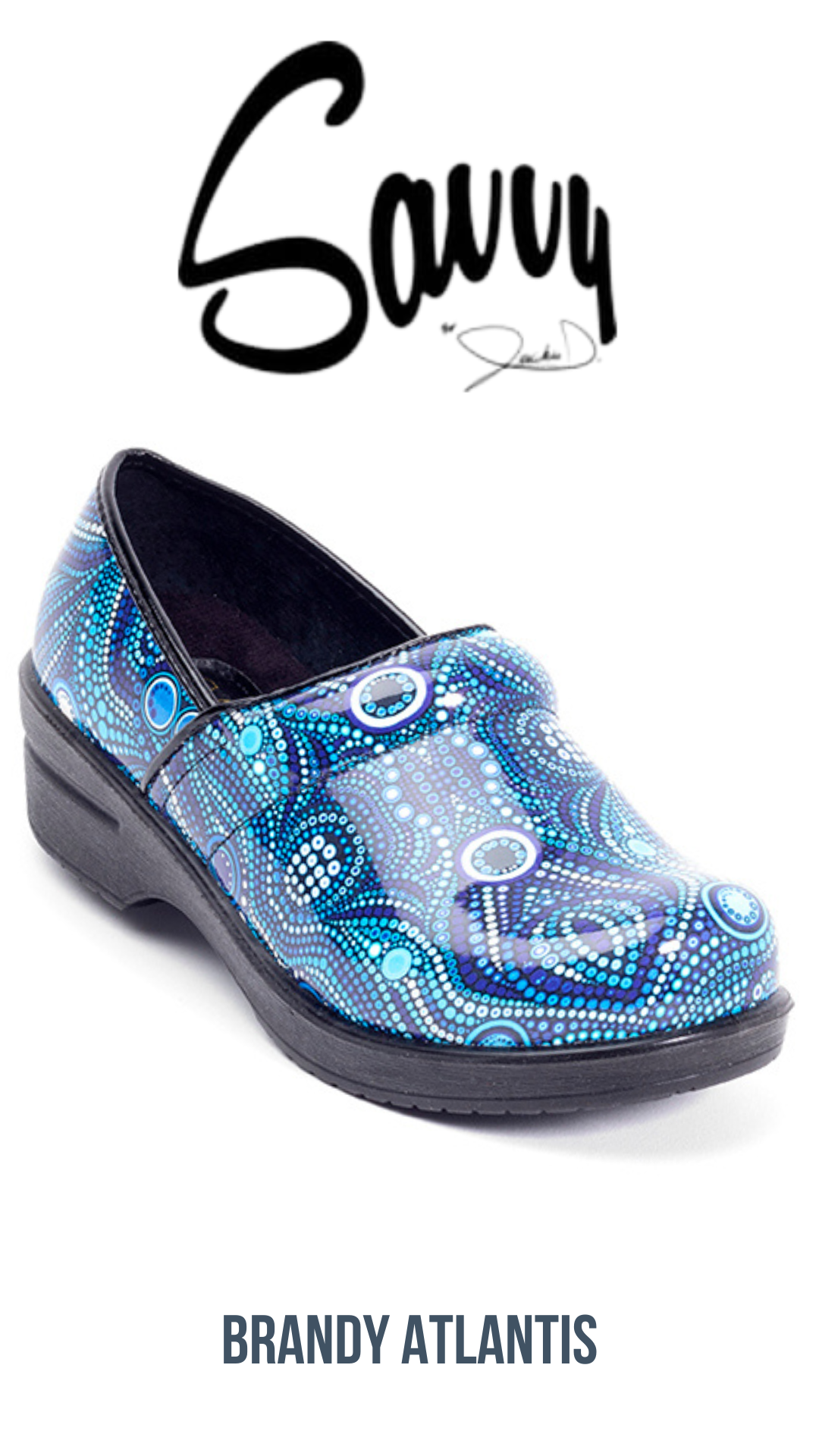 Savvy Brandy Nursing Shoe in Atlantis