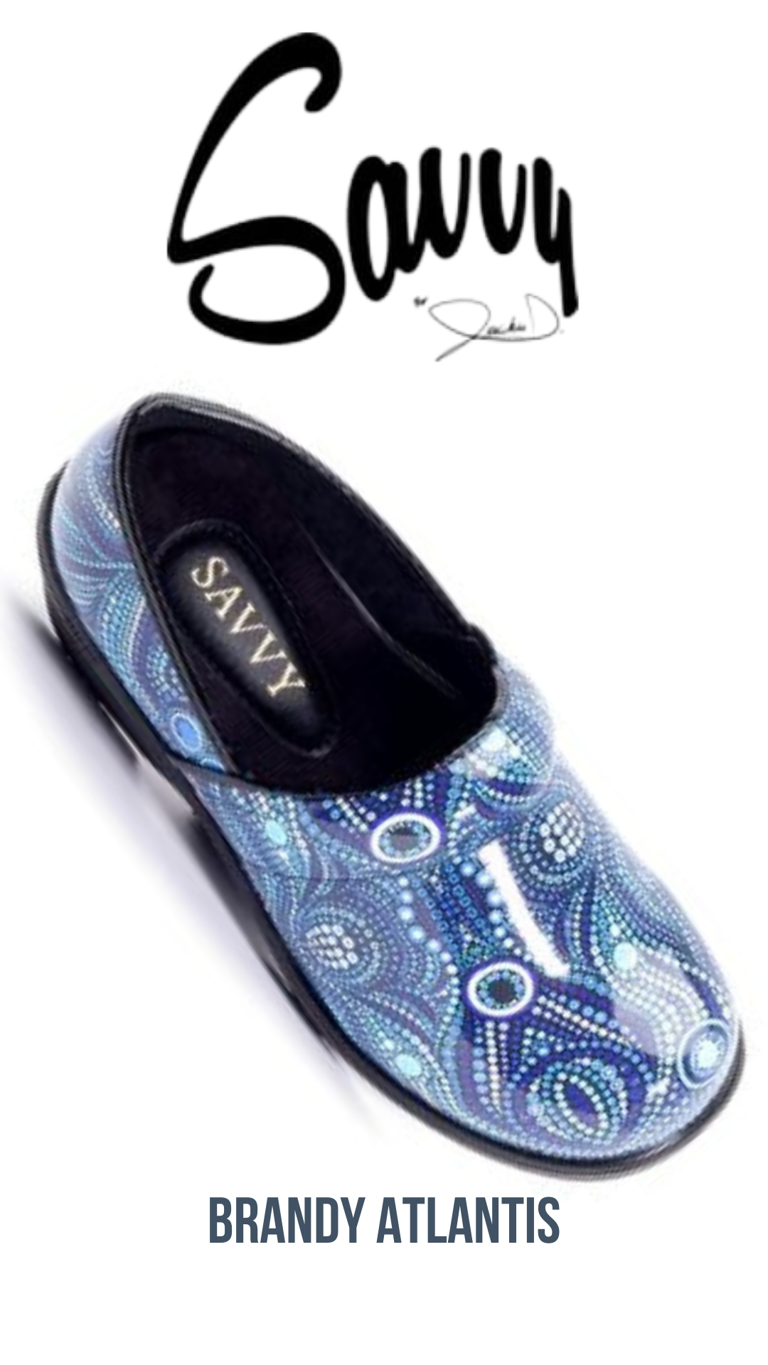 Savvy Brandy Nursing Shoe in Atlantis